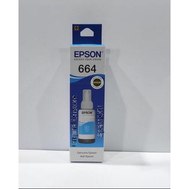 EPSON 664 - TINTA BOTOL ORIGINAL EPSON 70ML UNTUK EPSON L SERIES L100