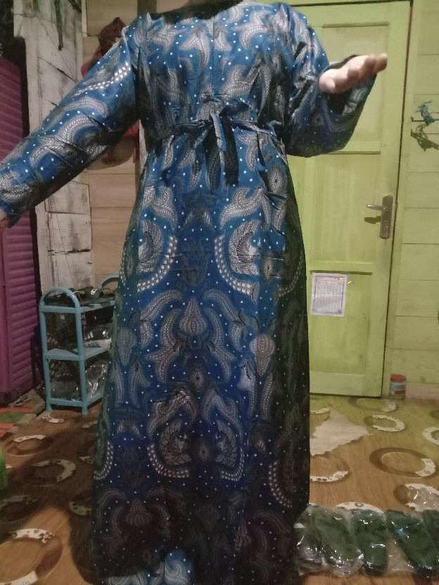 Batik Couple_maora Sania Ruffle Batik Couple Ori Ndoro Jowi Dnt 301