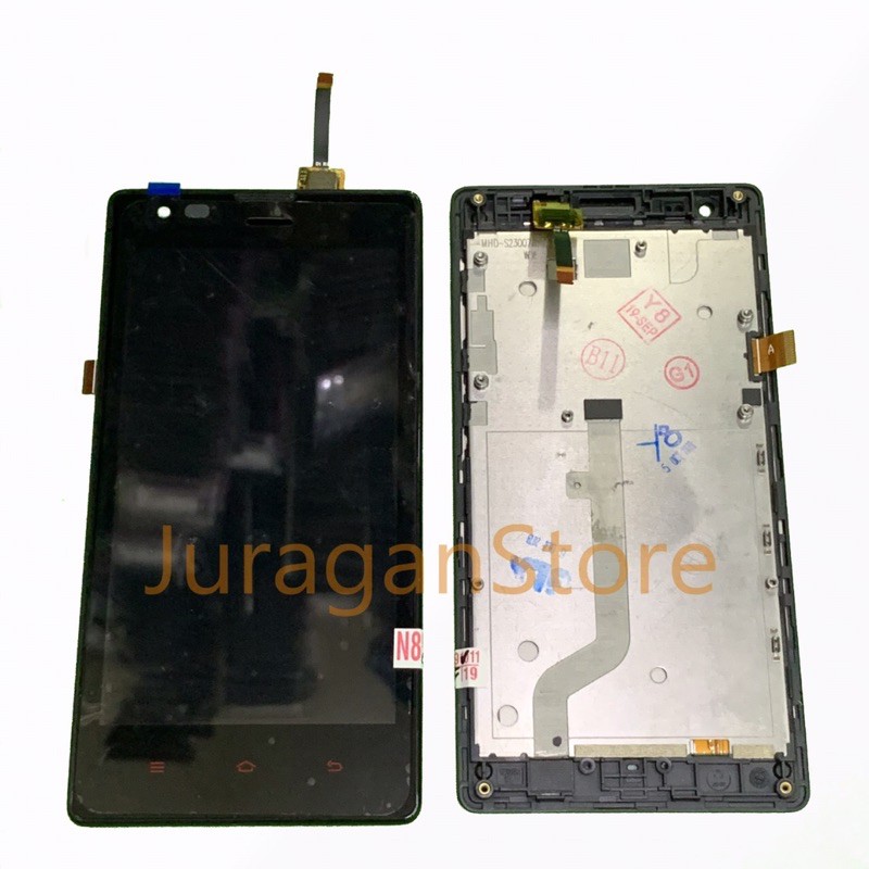 LCD TOUCHSCREEN XIAOMI REDMI 1S PLUS FRAME COMPLETE ORIGINAL