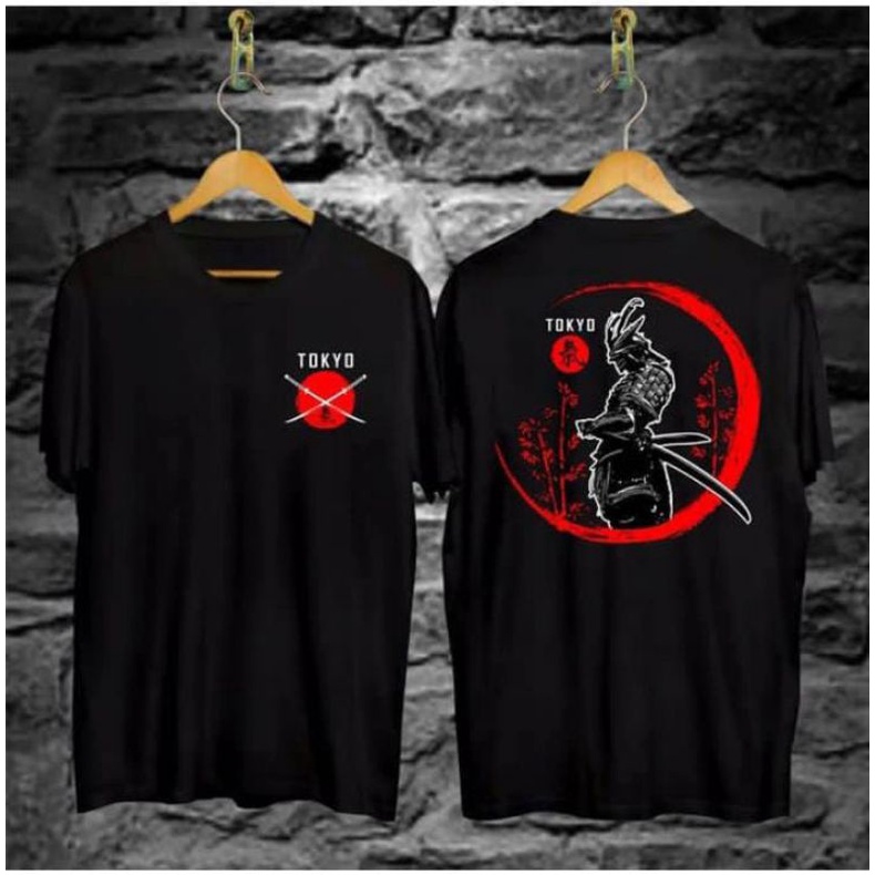 KAOS SIMPEL UNISEX LENGAN PENDEK SAMURAI