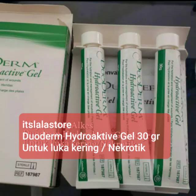 DUODERM HYDROAKTIV GEL 30 gr | GEL PELUNAK LUKA | LUKA BAKAR BASAH DIABETES