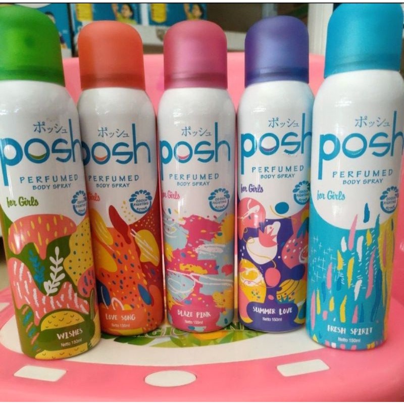 Posh GIRL dan HIJAB Body Spray 150ml