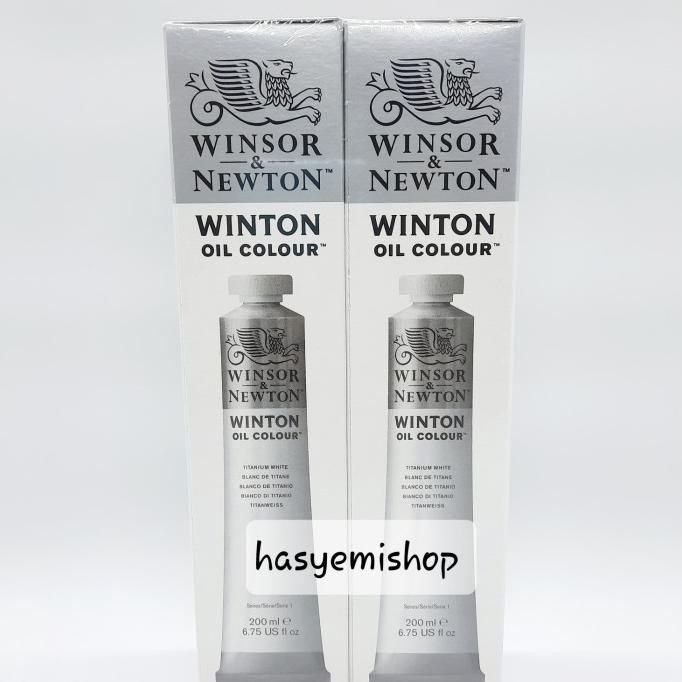 

TERBARU CAT MINYAK WINTON OIL COLOUR 2 200 ML TWIN PACK TITANIUM WHITE PERALATAN MELUKIS ART SET