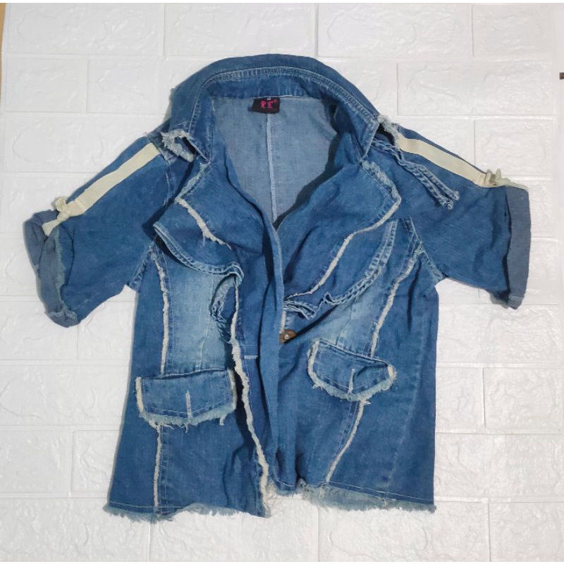 PRELOVED JAKET / ROMPI JEANS,CORDUROY,KNIT UKURAN M