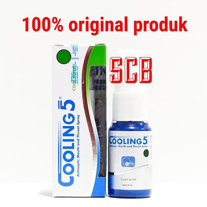 Cooling 5 Spray - Obat Sariawan & Sakit Tenggorokan