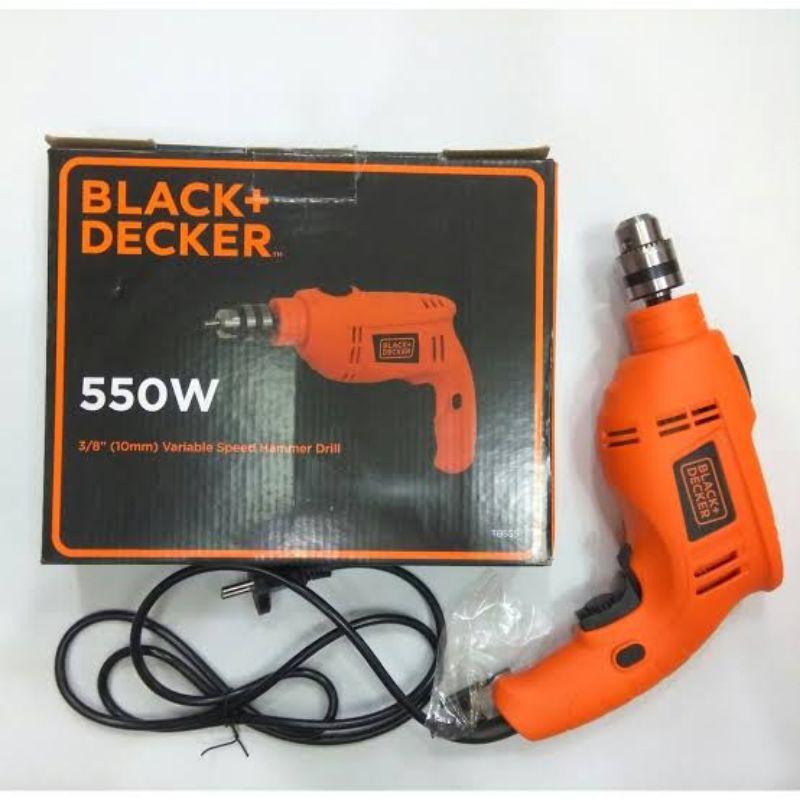 Mesin Bor Beton 10mm Black & Decker TB555-B1