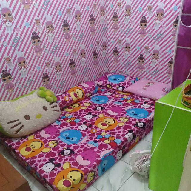 Seprai Homemade Motif Kartun Anak Cewe Cowo 120 160 180 Grosir Sprei Murah