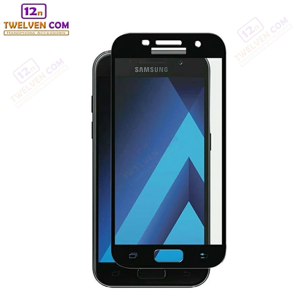 [FLASH SALE] zenBlade 5D Full Cover Tempered Glass Samsung A5 (2016) - Hitam