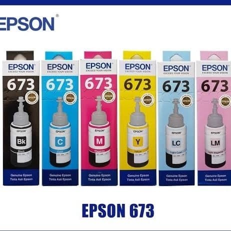 Tinta Epson 673 Original Tinta Asli Epson T673 Per Botol | ITECHBALI