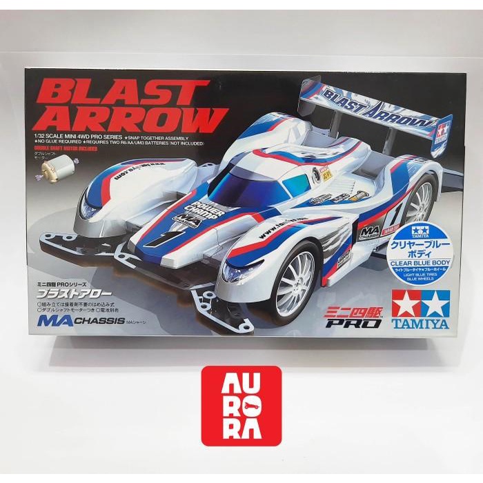 TAMIYA - BLAST ARROW CLEAR BLUE BODY #95217