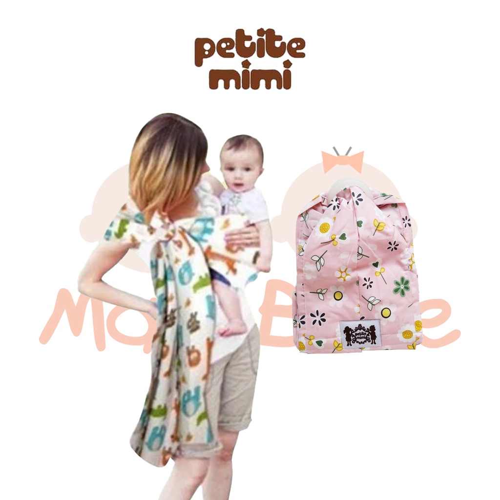 Petite Mimi Gendongan Ring Sling Motif