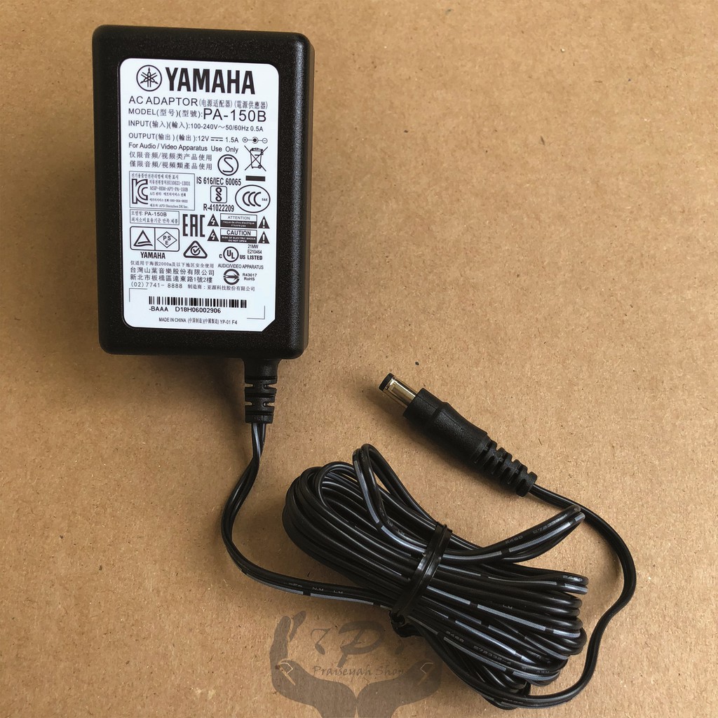 Adaptor Keyboard Yamaha PA 150B Original PSR E DGX Drum Elektrik DTX