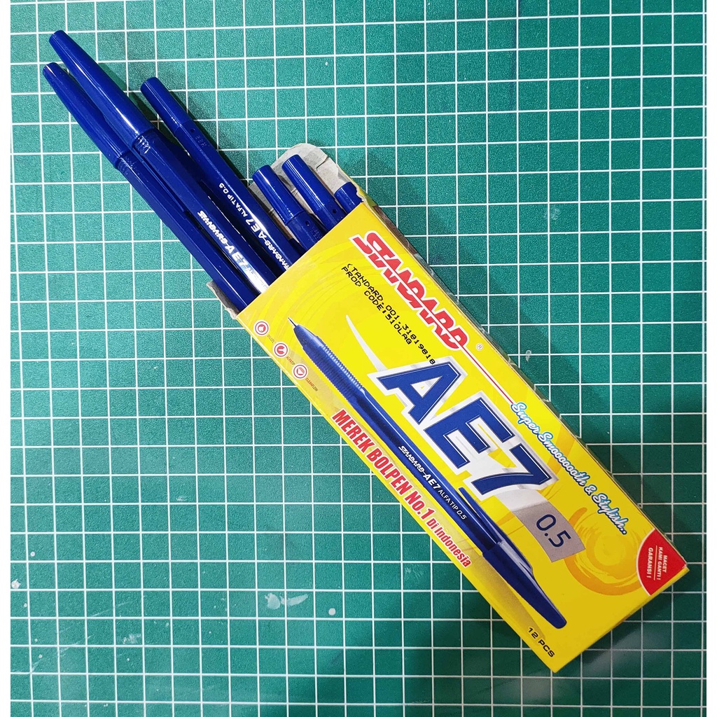 

PULPEN / BALL PEN / BOLPEN STANDARD AE 7 BIRU