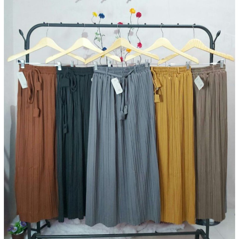 ROK PLISKET TALI LONCENG PREMIUM REALPIC FOTO ASLI BISA COD