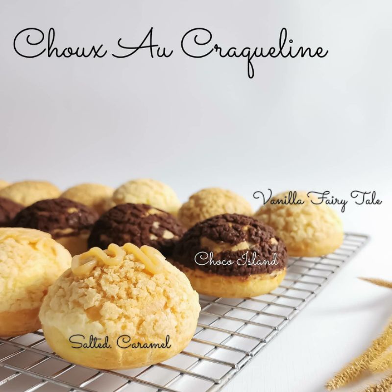 

Choux Au Craquelin - Kue Sus