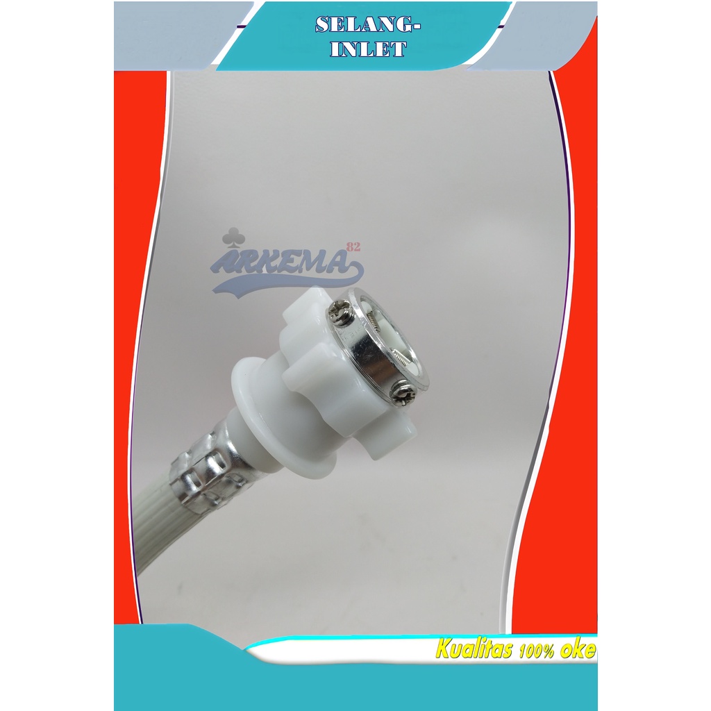 SELANG INLET MESIN CUCI 1 TABUNG 3 METER / SLANG MASUK AIR / WATER INLET HOSE 3M MULTI UNIVERSAL