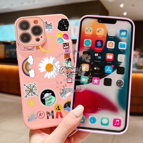 OR804 SOFTCASE CASE CASING GOOD VIBES MY WORD PELINDUNG KAMERA KACA CAMERA PROTECT OPPO RENO 5F 6 7Z 4G 5G