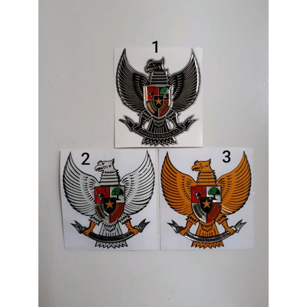 

Stiker Timbul Garuda Pancasila Indonesia