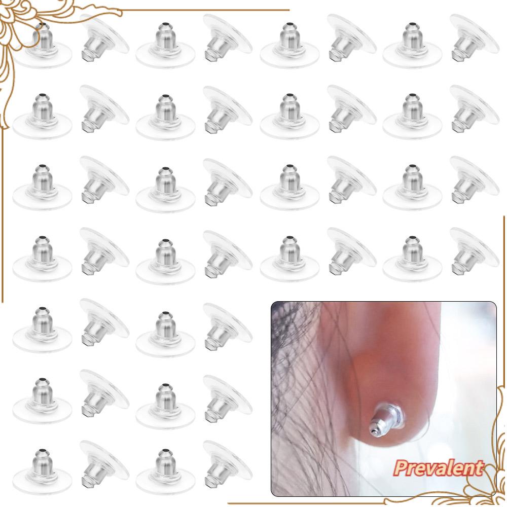 100 Pcs Anting Stud Stoppers Untuk Aksesoris Perhiasan