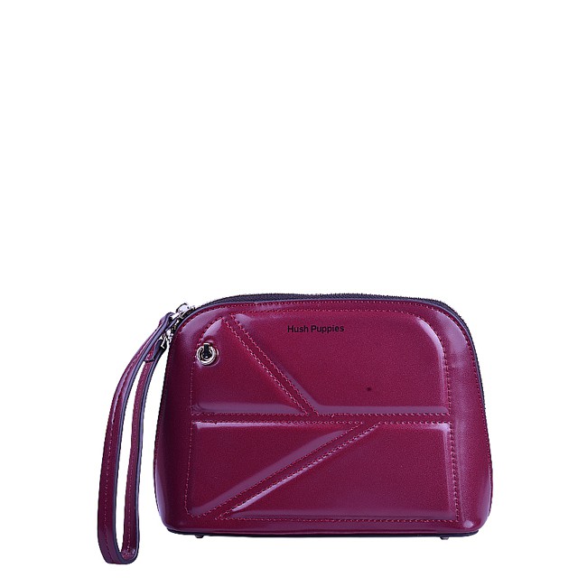 Hush Puppies Tas Wanita Ashley Wristlet Red