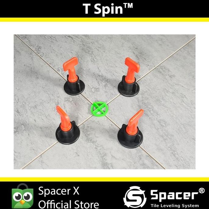 

T Spin 1 Mm Reusable Tile Leveling Alat Perata Keramik Putar