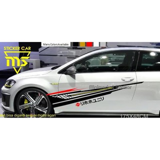 Sticker Stiker Striping List Mobil Nissan March Livina Xtrail Juke Shopee Indonesia