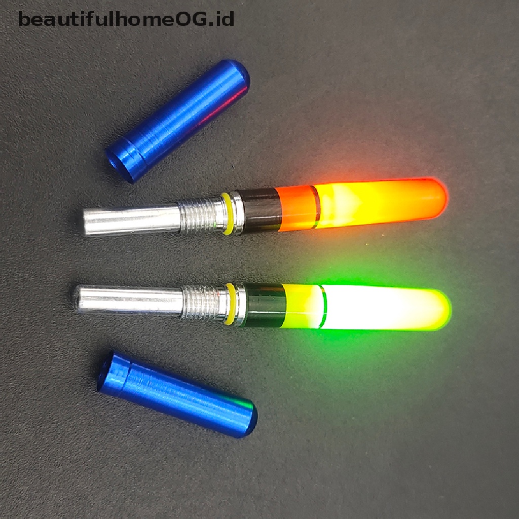 (Beautiful &amp; In Stock) 2 Pcs Pelampung Pancing Dengan Lampu Led