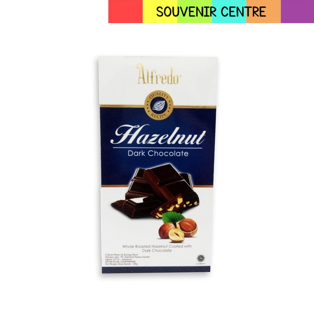 

ALFREDO HAZELNUTDARK CHOCOLATE 100GR