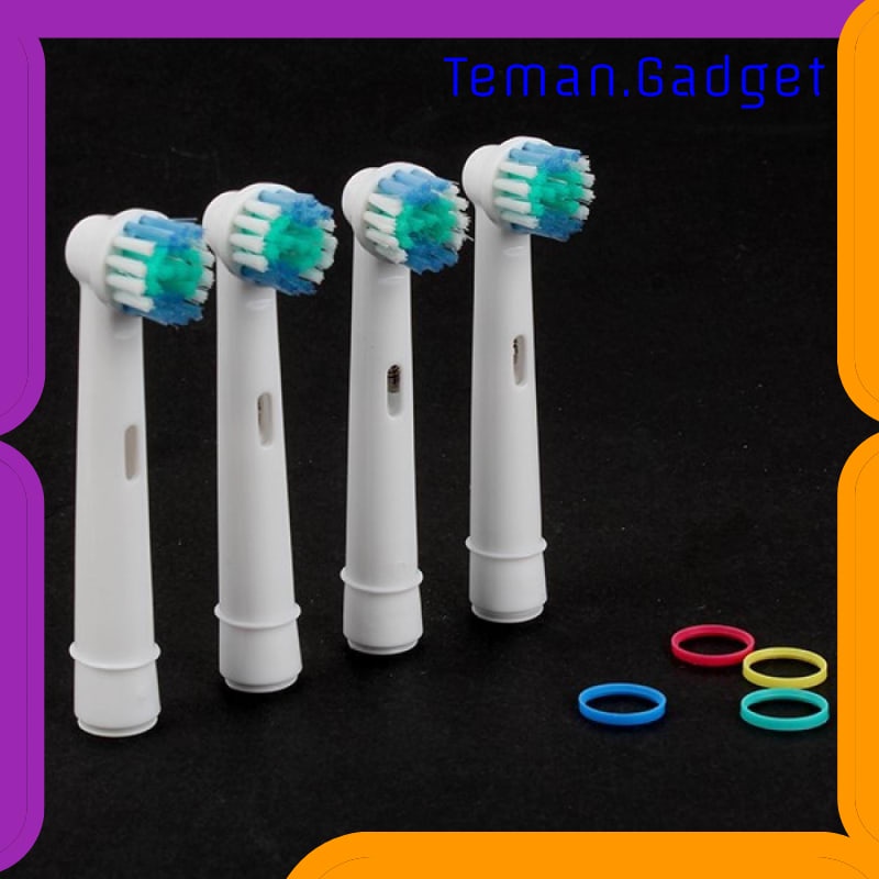 TG-FE155 LEZHISNUG ELECTRIC TOOTHBRUSH REPLACEMENT 4 PCS FOR ORAL-B - EB-17A