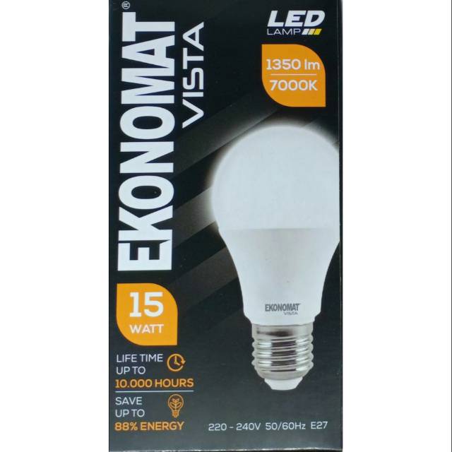 EKONOMAT Vista lampu led 9w, 11w, 15w