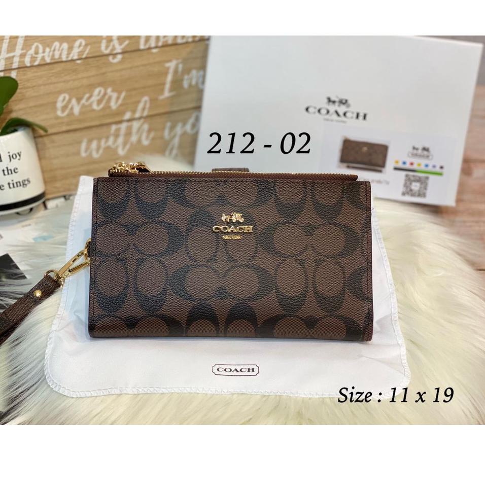 ☂ Dompet 2Sleting + Tempat HP Kode 212 Free Box ✩