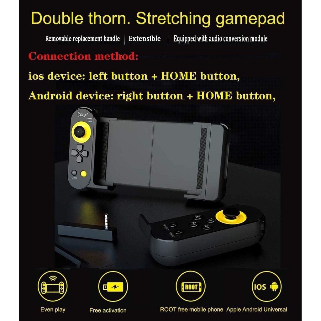 Joystick wireless controller ipega dual thorn pg-9167 - Gamepad bluetooth ipega dual thorn