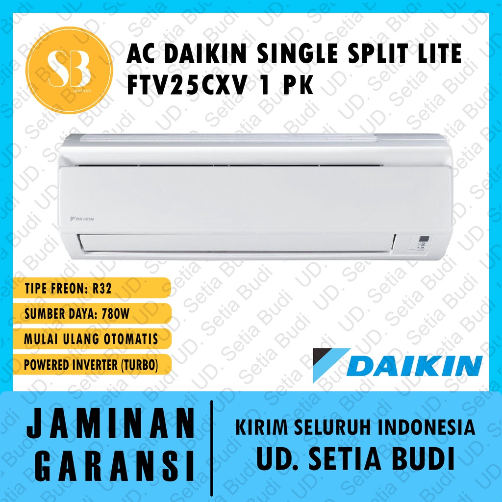 AC Daikin Single Split LITE FTV25CXV 1 PK