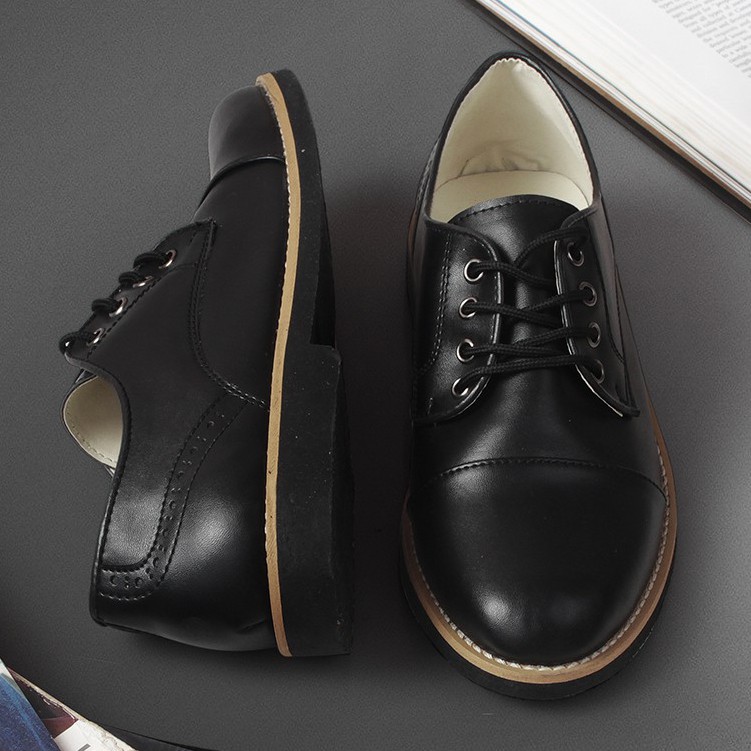 HAWKIN BLACK |ManNeedMe x Monday| Sepatu Oxford Pria | Pantofel Formal ORIGINAL