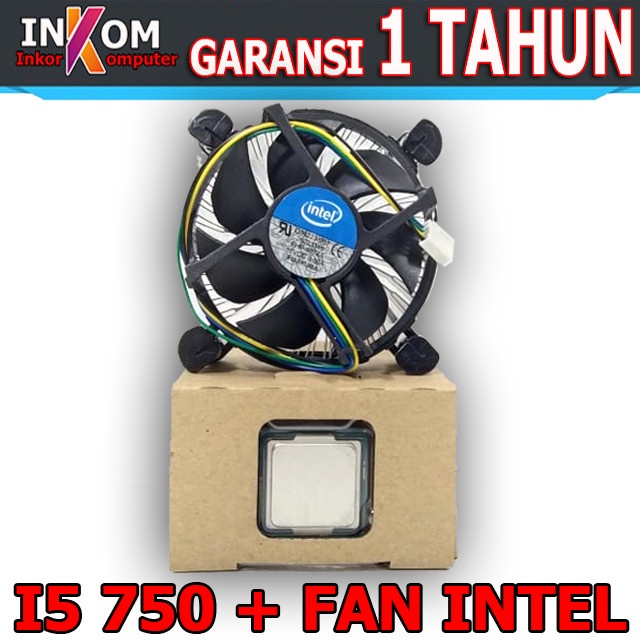 Processor Procie I5 750 2.66 GHz Socket 1156 + FAN Intel ORI Seken