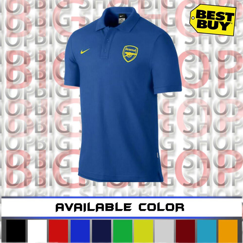 Baju The Gunners Arsenal  Size Besar XXL 2XL  XXXL  3XL  XXXXL  4XL  Kaos kerah Big Size   Poloshir