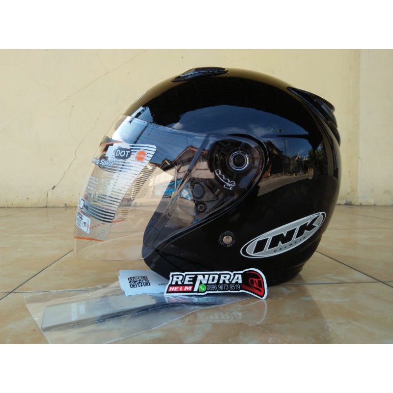 Helm INK CENTRO JET Solid Original 100% ogkir termurah 2KG-1