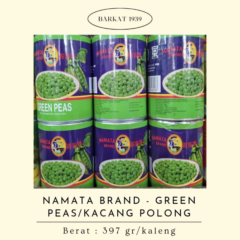 

Barkat - Green Peas / Kacang Polong Kaleng