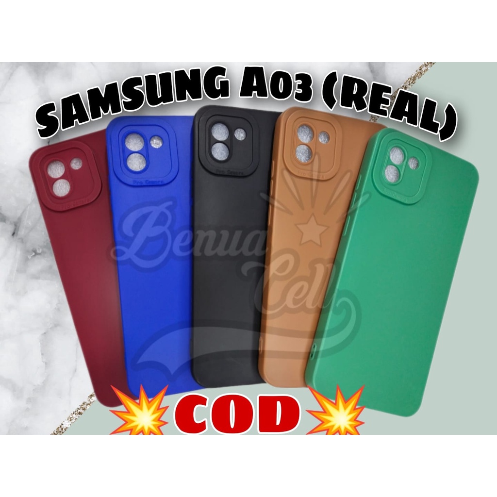 SAMSUNG A03 REAL, A03 CORE, A03S SOFTCASE PRO KAMERA PC SAMSUNG GALAXY A03 // A03S // A03 CORE - BC