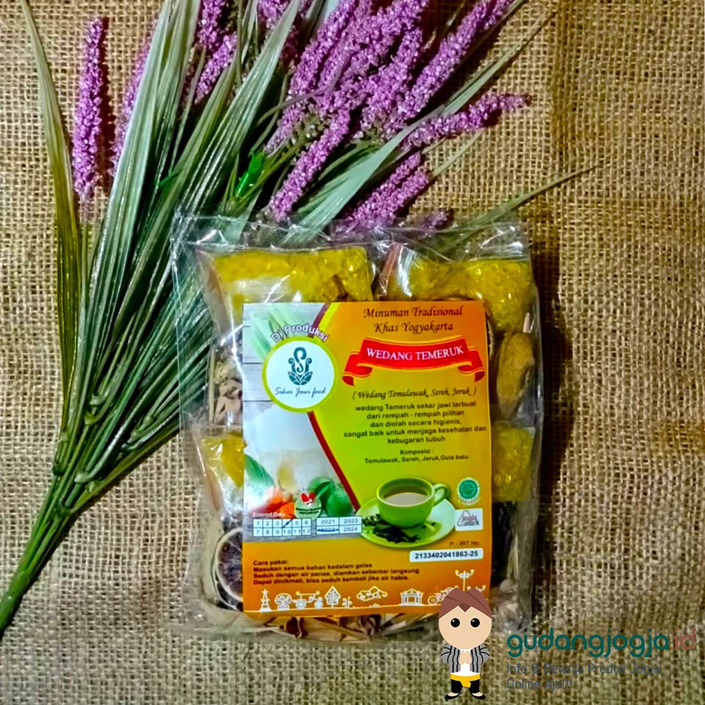 

MINUMAN HERBAL TRADISIONAL WEDANG TEMERUK (TEMULAWAK – SEREH – JERUK) ISI 5