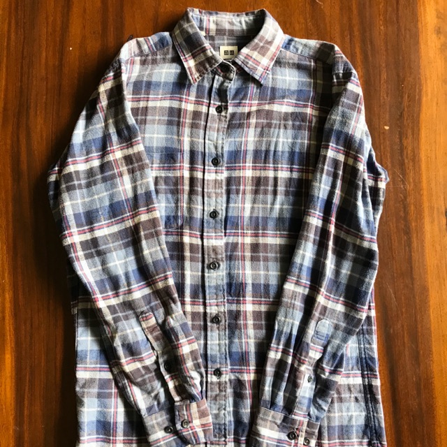 Preloved Uniqlo Kemeja Flannel