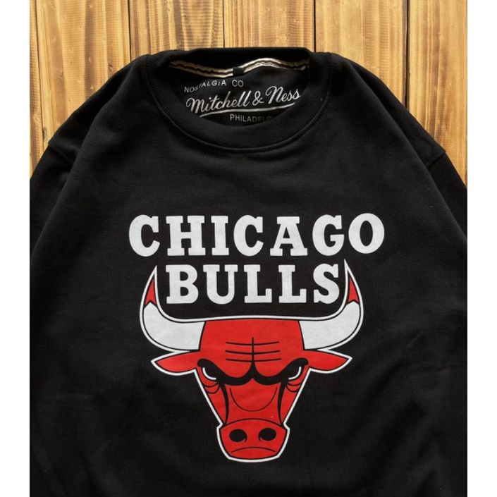 Sweater Crewneck Chicago Bulls NBA Premium Fulltag &amp; Lebel ( Bestseller ) &amp; Tshirt Chicago Bulls