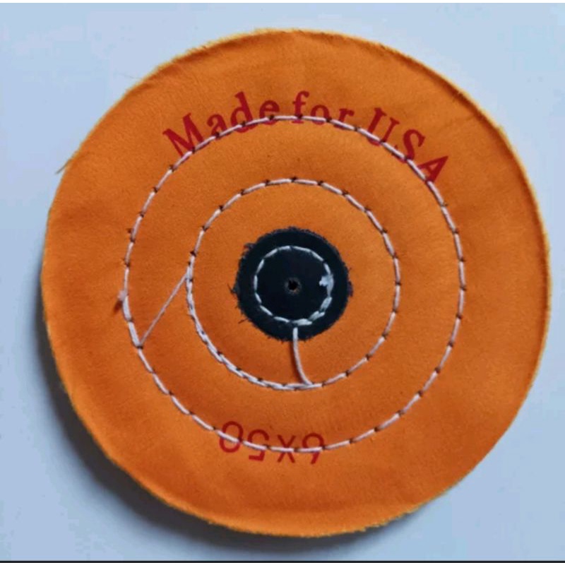 Kain Pad Poles 6 Inch x 50 Ply Polishing Wool Pad 6 Inch Mata Grinda Kain Poles 6 Inch