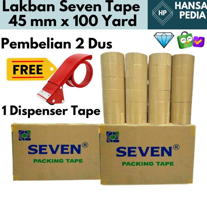 

Lakban Coklat 45 mm x 100 Yard Gosend
