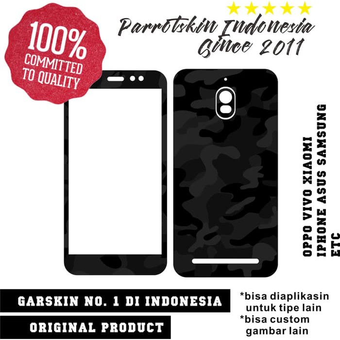 Garskin Skin for case Blackberry Aurora Black Camo Army