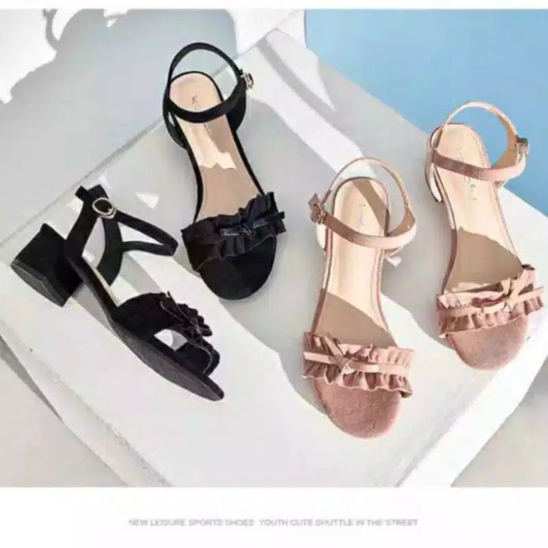 hight heels wanita hak tahu 5cm wanita RM 04