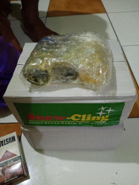 Paket Bahan Bibit Sabun Cuci Piring - Snowcling Formula Baru Extra Busa - Cuci Piring Gelas Perabot