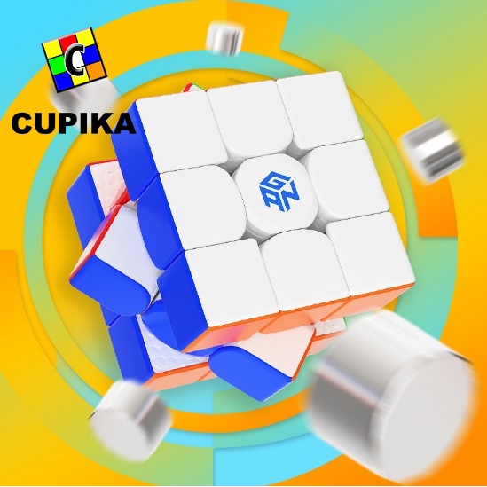 Rubik 3x3 Gan 11 M dan GAN 11 AIR Magnetic 3x3x3 Stickerless