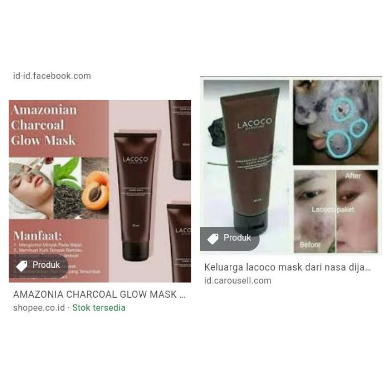 lococo charcoal mask