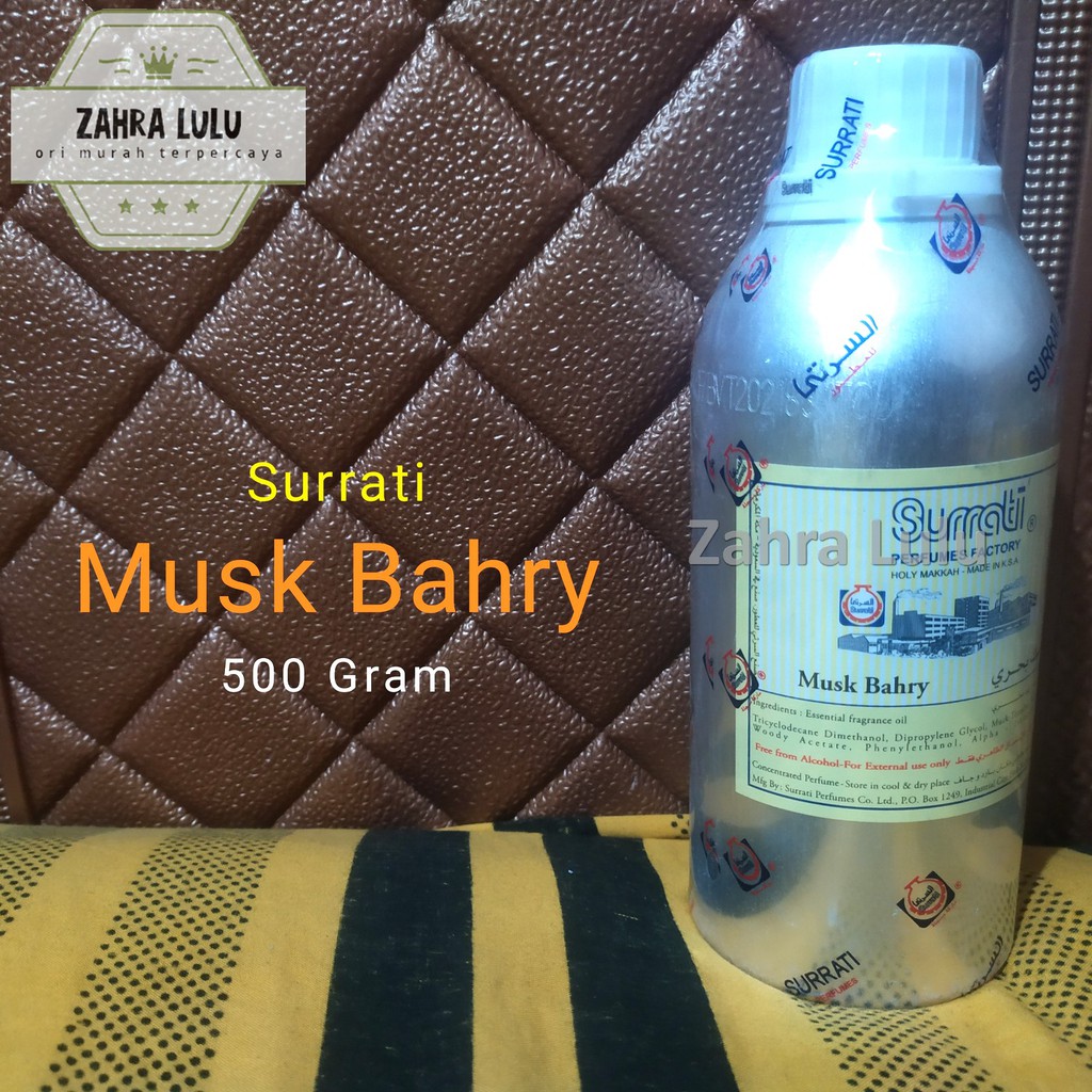 Parfum 500 Gram MUSK BAHRY By Surrati Original Arab Saudi